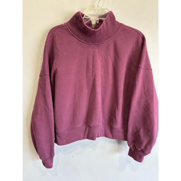 Abercrombie & Fitch Tops - Abercrombie & Fitch Sweatshirt Funnel Neckline Womens Size Medium Gorpcore